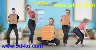 3D打印模型Z Utility Hold and Carry Pose Mega Set的图片