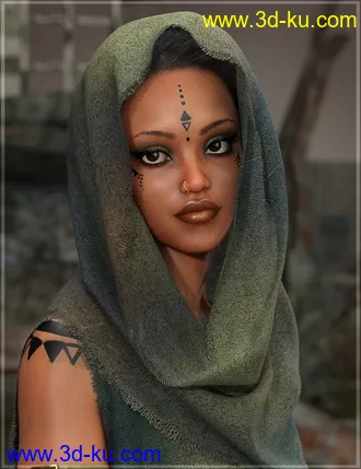 3D打印模型Zeline for Celani 8 for Genesis 3 and 8 Female的图片