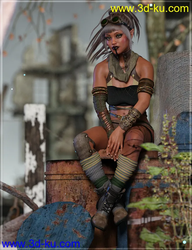 Zeline for Celani 8 for Genesis 3 and 8 Female模型的图片3