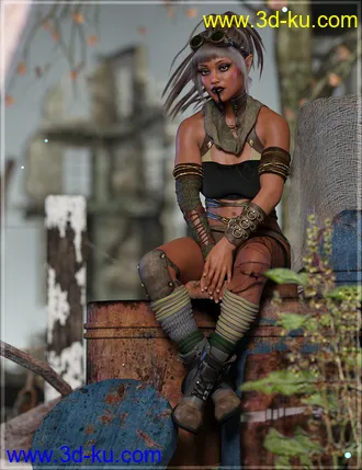 3D打印模型Zeline for Celani 8 for Genesis 3 and 8 Female的图片