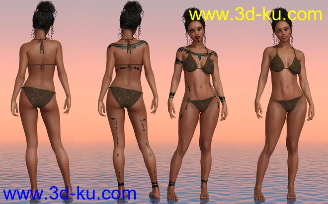 Zeline for Celani 8 for Genesis 3 and 8 Female模型的图片7