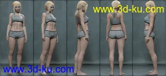 Zero One Everyday for Genesis 8 Females模型的图片2