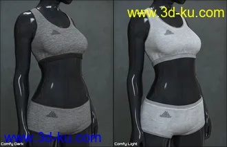 3D打印模型Zero One Everyday for Genesis 8 Females的图片