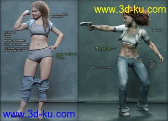 Zero One Everyday for Genesis 8 Females模型的图片20