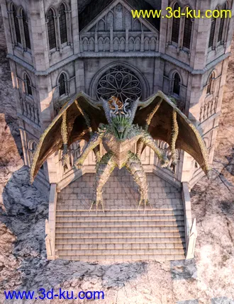 3D打印模型Zmeu Textures for Drago的图片
