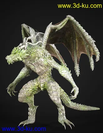 3D打印模型Zmeu Textures for Drago的图片