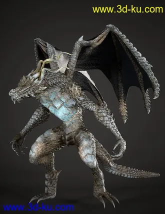 3D打印模型Zmeu Textures for Drago的图片