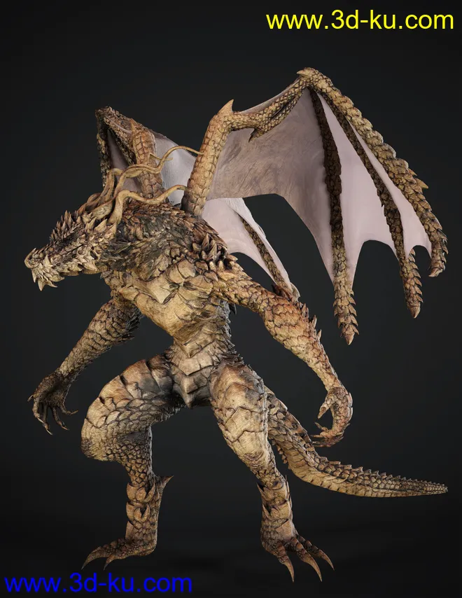 Zmeu Textures for Drago模型的图片6