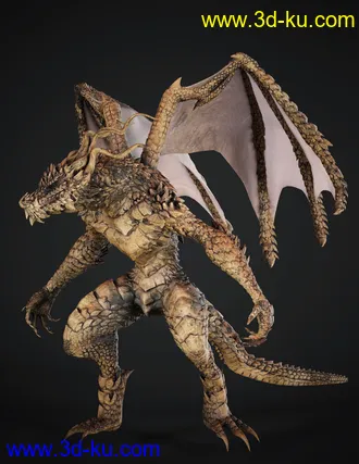 3D打印模型Zmeu Textures for Drago的图片