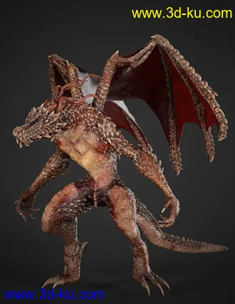 3D打印模型Zmeu Textures for Drago的图片