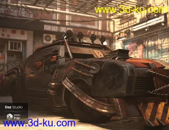 3D打印模型Zombie Apocalypse Vehicle的图片