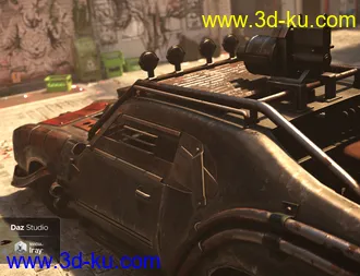 3D打印模型Zombie Apocalypse Vehicle的图片
