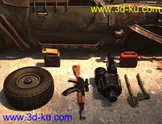 3D打印模型Zombie Apocalypse Vehicle的图片