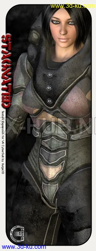 3D打印模型°Stagnated° Textures for V4 CyberSuit by Xurge3D的图片