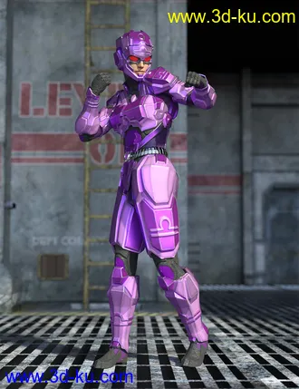 3D打印模型12 Constellation Warriors Series – Libra for Genesis 8 and 8.1 Female的图片