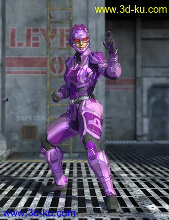 3D打印模型12 Constellation Warriors Series – Libra for Genesis 8 and 8.1 Female的图片