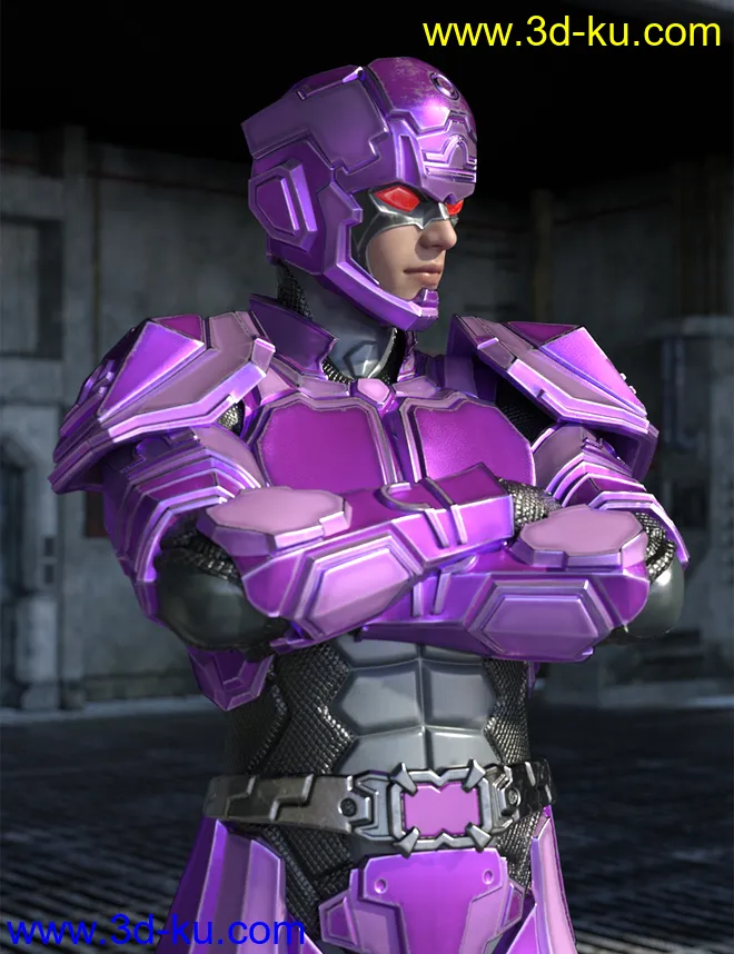 12 Constellation warriors series – Libra for Genesis 8.1 Male and Michael 8.1模型的图片1