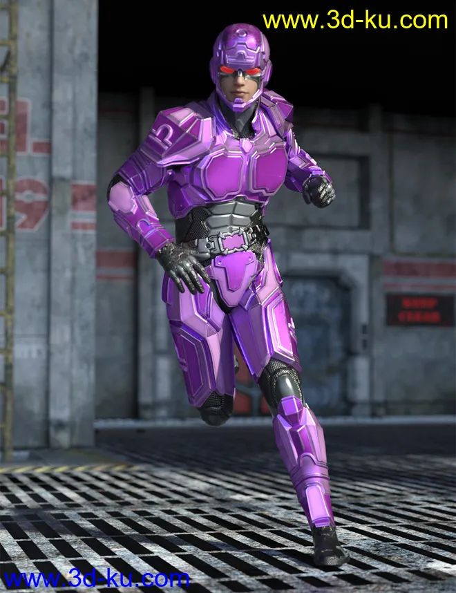 12 Constellation warriors series – Libra for Genesis 8.1 Male and Michael 8.1模型的图片8