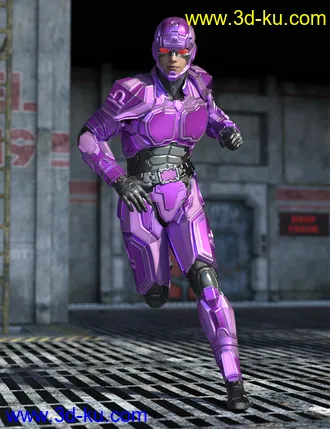 3D打印模型12 Constellation warriors series – Libra for Genesis 8.1 Male and Michael 8.1的图片