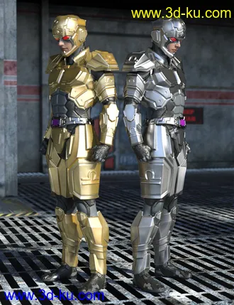 3D打印模型12 Constellation warriors series – Libra for Genesis 8.1 Male and Michael 8.1的图片