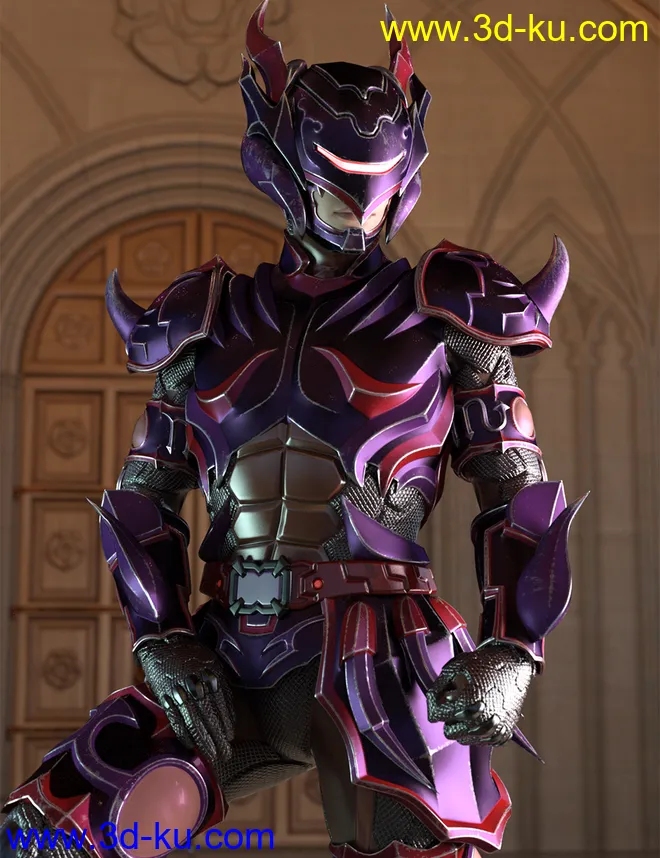 12 Constellation Warriors Series – Scorpio for Genesis 8.1 Male and Michael 8.1模型的图片1