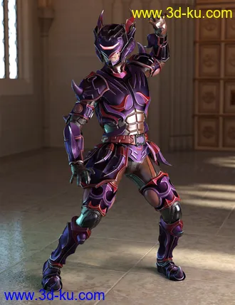 3D打印模型12 Constellation Warriors Series – Scorpio for Genesis 8.1 Male and Michael 8.1的图片