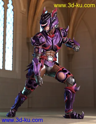 3D打印模型12 Constellation Warriors Series – Scorpio for Genesis 8.1 Male and Michael 8.1的图片