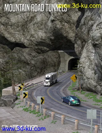 3D打印模型1stB Mountain Road Tunnels的图片