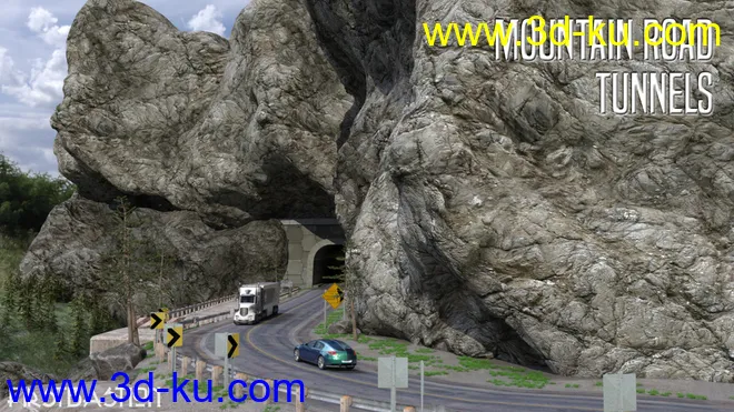 1stB Mountain Road Tunnels模型的图片2