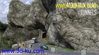 3D打印模型1stB Mountain Road Tunnels的图片