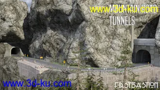 3D打印模型1stB Mountain Road Tunnels的图片