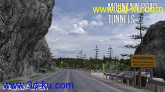 3D打印模型1stB Mountain Road Tunnels的图片