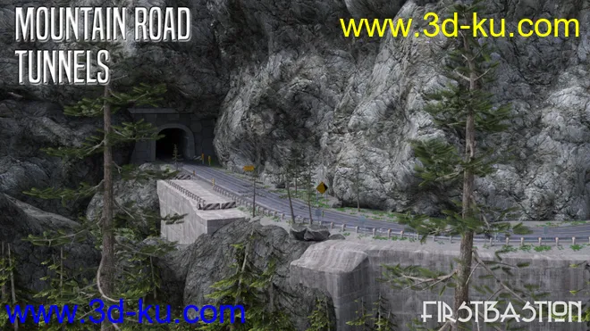 1stB Mountain Road Tunnels模型的图片6