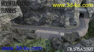 3D打印模型1stB Mountain Road Tunnels的图片