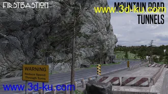 3D打印模型1stB Mountain Road Tunnels的图片