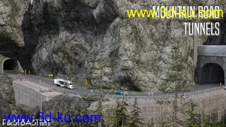 3D打印模型1stB Mountain Road Tunnels的图片