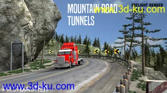 3D打印模型1stB Mountain Road Tunnels的图片