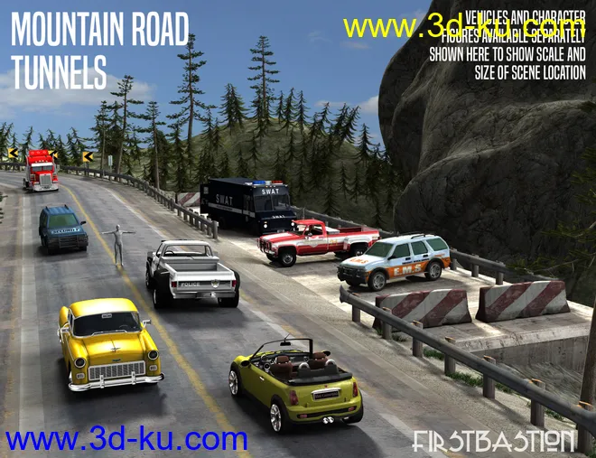 1stB Mountain Road Tunnels模型的图片14