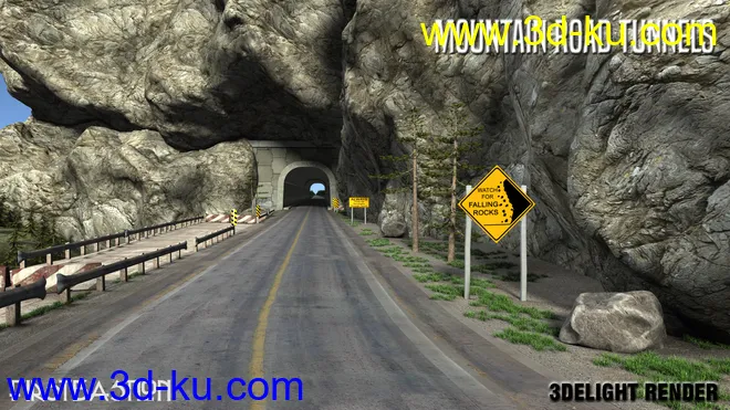 1stB Mountain Road Tunnels模型的图片15