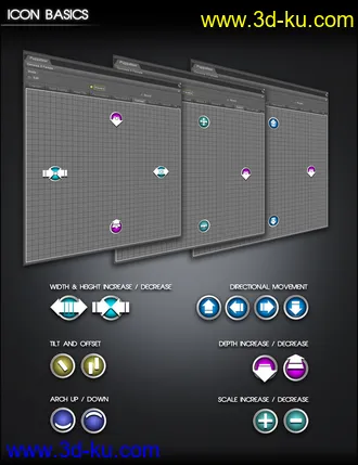 3D打印模型200 Plus Puppeteer Interface for Genesis 8 and 8.1的图片