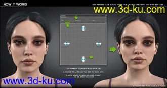 3D打印模型200 Plus Puppeteer Interface for Genesis 8 and 8.1的图片