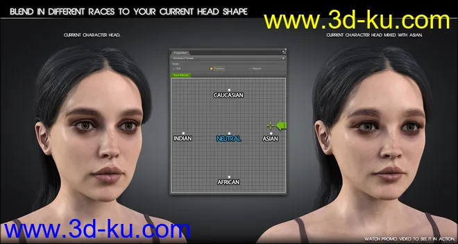 200 Plus Puppeteer Interface for Genesis 8 and 8.1模型的图片5