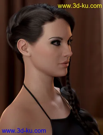 3D打印模型2021-14 Hair for Genesis 8 and 8.1 Females的图片
