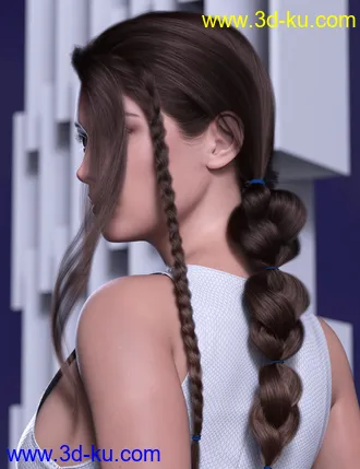 3D打印模型2021-14 Hair Texture Expansion的图片