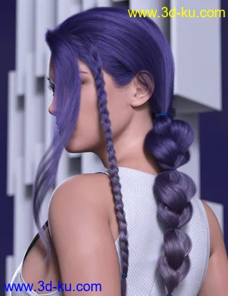 3D打印模型2021-14 Hair Texture Expansion的图片
