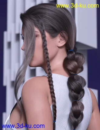 3D打印模型2021-14 Hair Texture Expansion的图片