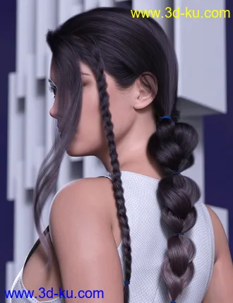 3D打印模型2021-14 Hair Texture Expansion的图片