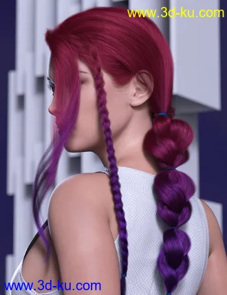 3D打印模型2021-14 Hair Texture Expansion的图片