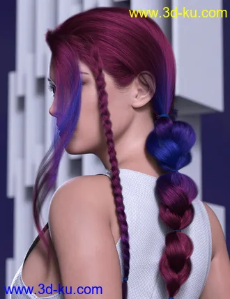 3D打印模型2021-14 Hair Texture Expansion的图片