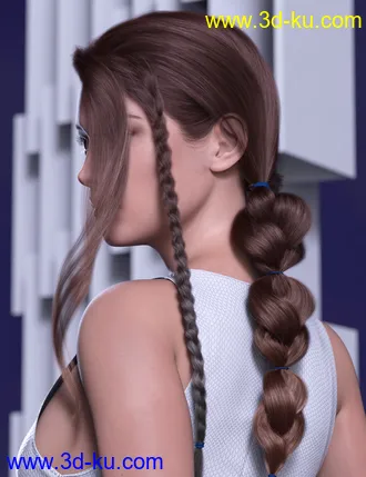 3D打印模型2021-14 Hair Texture Expansion的图片